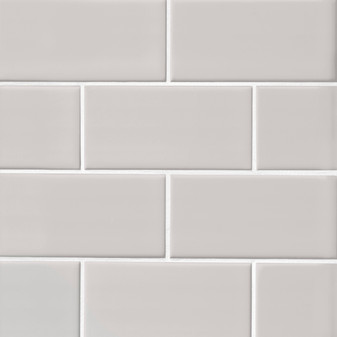 Metro Subway Gris Claro Gloss 3x6