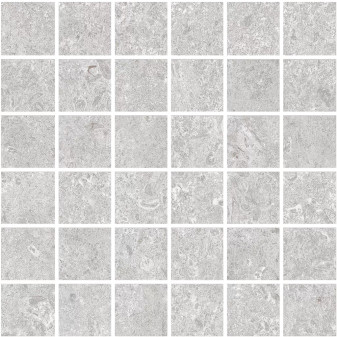 Tide Road Platinum Cross Cut 2x2 Mosaics