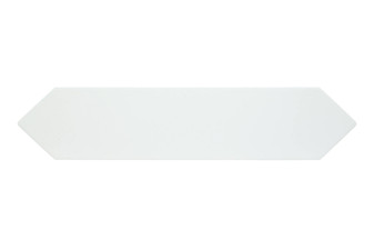 Color Collection White Ice Bright 3"x12" Picket Wall Tile