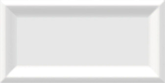 CC Textures Reverse Beveled White Ice Bright 3"x6" U081MON-36