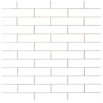 Ice White Matte 2x8 Ceramic Wall Tiles