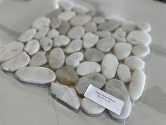 Fatima Cream Sliced Pebbles $15.99 Sq. Ft. Last Price (59 Sq. Ft. Left)