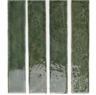 Potters Forest Gloss 2"x10" Ceramic Wall Tiles