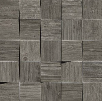 Axi Grey Timber 2.75x2.75 3D Mosaics