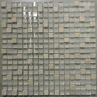 Manx Glass 5/8's x 5/8's mosaic on 12x12 Mesh $5.99 Sq. Ft. While Supplies Last