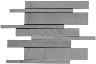 Burlington Light Grey Strip Mosaic