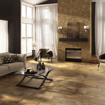 Creek Augustine 12x24, 2x2 Square Mosaics, 3x24 Bullnose