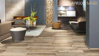 Sea Wood Sand 5"x32" Porcelain Tile