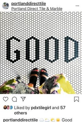 Follow Portland Direct Tile & Marble on Instagram
