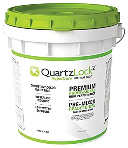 QuartzLock2 Mushroom #224 Rapid Cure - Urethane Grout - 18 lb. Pre-Mixed Grout