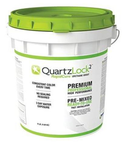 QuartzLock2 Espresso #285 Rapid Cure - Urethane Grout - 18 lb. Pre-Mixed Grout
