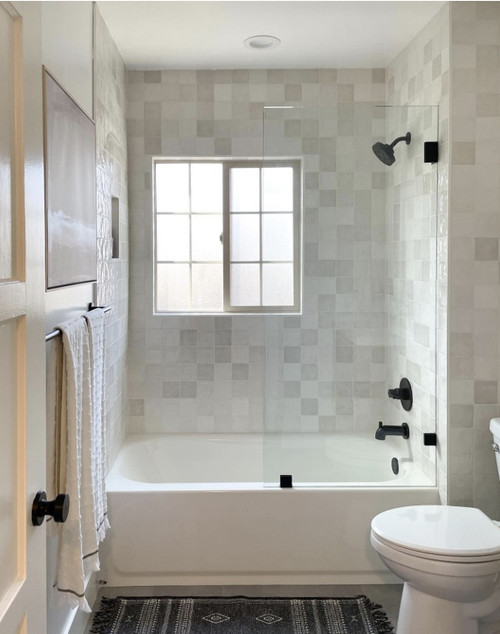 Trinity White Gloss 4"x4" Tile