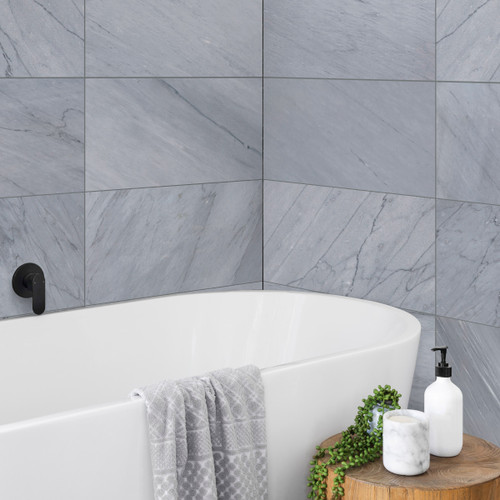 Bardiglio Imperiale Marble Tile Honed 12x24