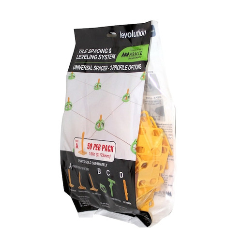 Miracle Sealants  Levolution 50-Pack 1/8-in Plastic Tile Spacer