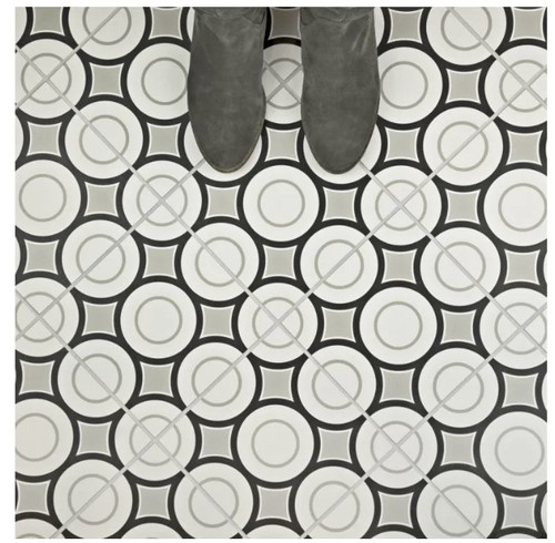 Patchwork #5 Porcelain Tile Encaustic Tiles 8"x8" $7.99 Sq. Ft. Closeout Tiles