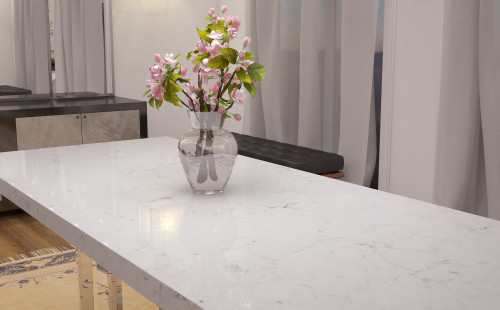 Montaj Mysterio Extra Polished 3CM Quartz 126"x63"