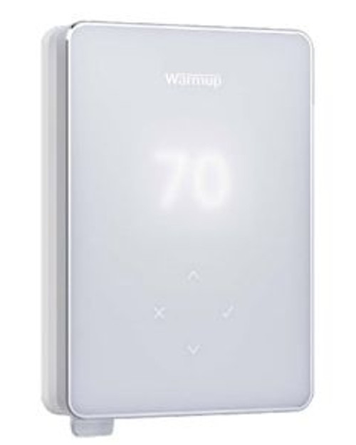 Warmup Terra Basic Wi-Fi Smart Thermostat White Uses MyHeating App