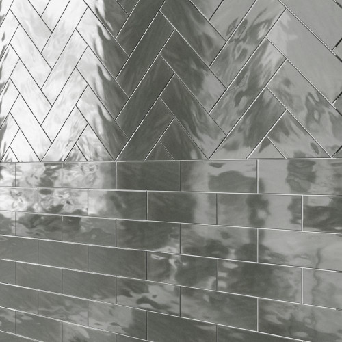 Manhattan Smoke 4x12 Gloss Porcelain Tile