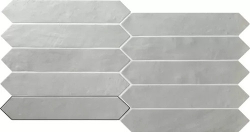 Switch OFF Grey Matte 1.75x9.5 Ceramic Picket Wall Tiles