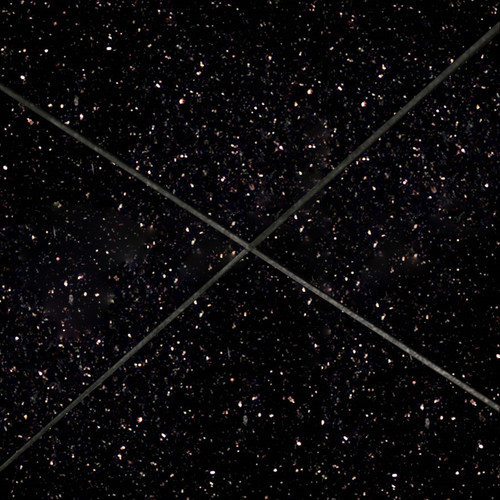 Black Galaxy Polished Granite 12x12