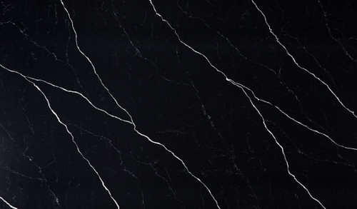 Montaj Nero Marquina Polished 3CM Quartz 126"x63"