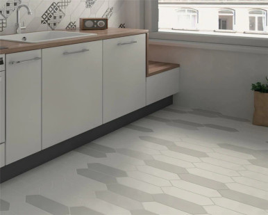 KITE - LIGHT GREY 4X12 Porcelain Tile
