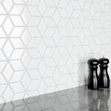 ARVEX WHITE RHOMBUS GLOSSY