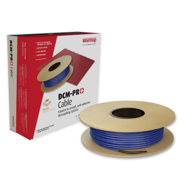 Warmup 70 Sq Ft Electric Heating Cable 240v 920W, 3.9A DCM-PRO 233' L