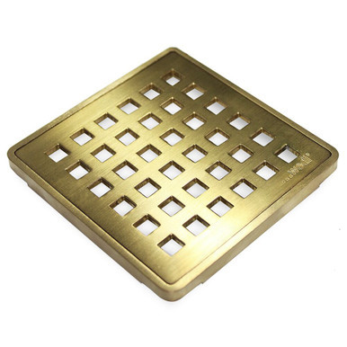 Wedi Fundo Drain Cover Set - 4" x 4"