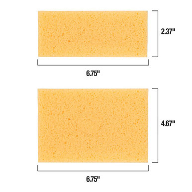QEP Irregular Shaped HD All Purpose Sponge - Square Edge