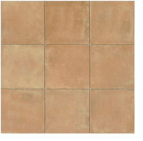 Cotto Europa:Terra Cotta 14x14 Gloss Finish Cotto Field Tile  Beige $8.95 SF