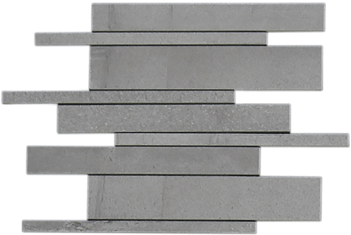Burlington Light Grey Strip Mosaic