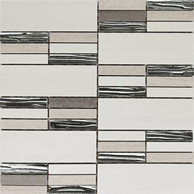 Streets Merge Mosaic 12x12