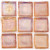 Ginger Tea 1"x1" Iridescent Glass Mosaic