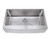 35-7/8" Farmhouse Single Basin Stainless Steel Kitchen Sink Finish: Stainless Steel  Model:HA200 In Stock