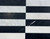 Nero Marquina Honed 2x8 & Ocean White Honed 2x8 Checkerboard