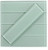 Light Mint 3x12 Glass Tile  ( Green Whisper)