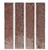 Potters Wine Gloss 2"x10" Ceramic Wall Tiles