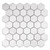Thassos White Marble Hexagon 2″
Honed/ Polished