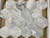 STILARTE BIANCO CARRARA 3" HEXAGON POLISHED