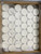 ARVEX 2" CARRARA GLASS DOTS MATTE