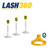QEP LASH 360 Tile Leveling System Clips 1/16" - (B) In-line Bag of 100