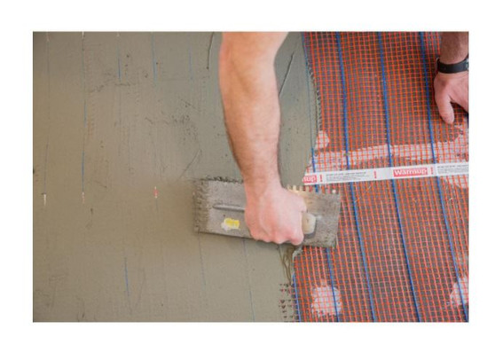 24 ft. x 20 in. 240-Volt Heated Floor Mat (Covers 40 sq. ft. Total)