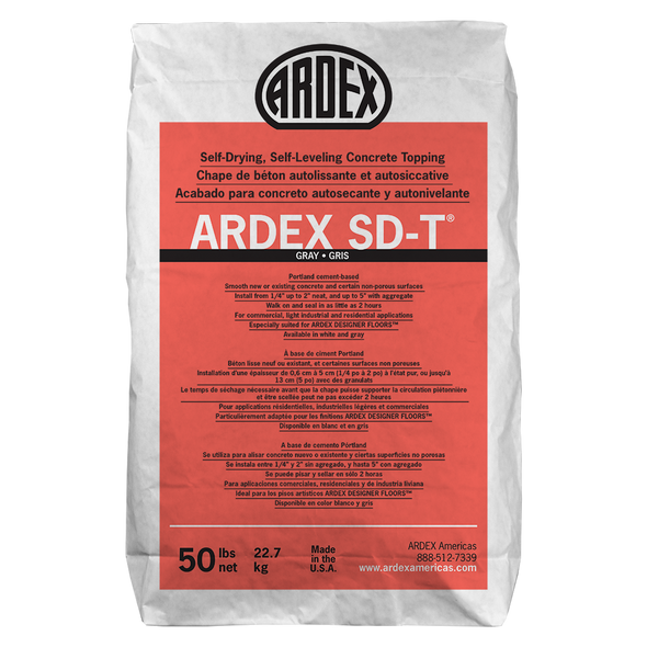 Self-Drying, Self-Leveling Concrete Topping

Walk on and seal in as little as 2 hours
For commercial, light industrial and residential applications
Available in white and gray