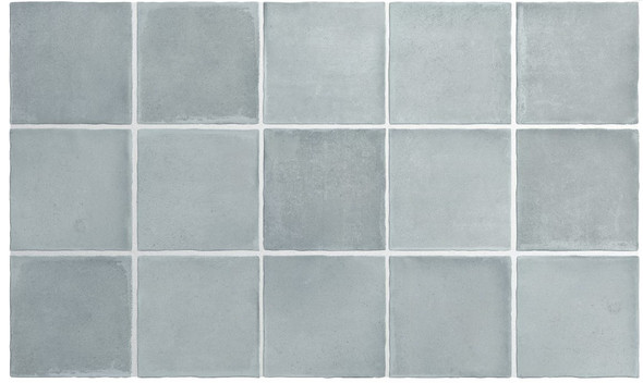Argile Sky 4"x4" Floor & Wall Porcelain Tiles