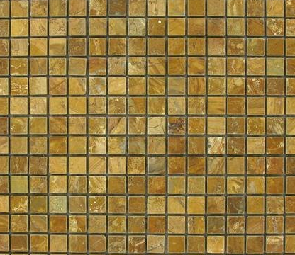 Giallo Reale Polished 5/8x5/8 Marble Mosaics