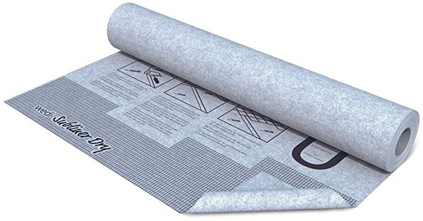 Wedi Subliner Dry Mat - Crack Isolation and Waterproofing Membrane (322 sq ft roll)
Wedi Subliner Dry is a waterproof, thin-layer, crack isolating sealing membrane made from highly tear-resistant polyethylene film, which offers optimum connection to tile laying materials thanks to its dual-sided special fleece lamination. The installation over preexisting wall surfaces is smooth and any thinset suitable for the tile or stone finish may be used on top of the Wedi system. Wedi Subliner Dry is part of the Wedi Waterproof System which includes Wedi Sealing Tape, prefabricated corner tape, and plumbing fixture collars as well as Wedi bonding flange drains, sold separately.

Also available in inside and outside corners.

Sold by linear foot. 3' 3" wide.

Wedi Subliner Dry features:

    Waterproof
    Water vapor retardant
    Flexible and crack-bridging
    High tear-resistance
    Alkaline resistant
    Aging-resistant
    Non-decomposing
    Quickly installed
    Easy to install
    Low overall height
    Can be used on hot-water underfloor heating
    Strong adhesion of Wedi laying materials
    Chemical resistance in accordance with DIN EN 1847
    Suitable for application on hot-water floor heating systems
    Suitable for application under electric floor heating systems
