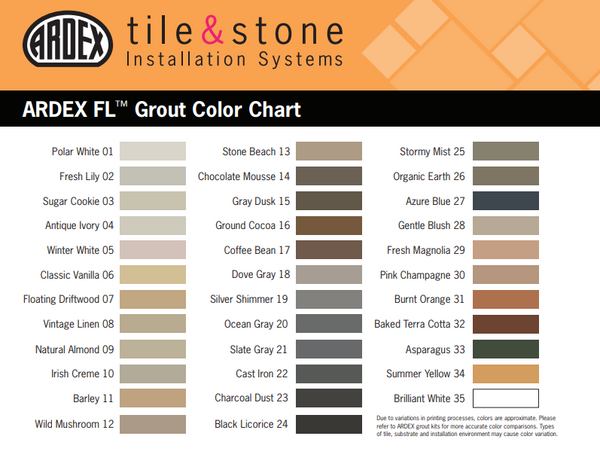 ARDEX FL Coffee Bean #17 Rapid Set, Flexible, Sanded Grout 10 lb