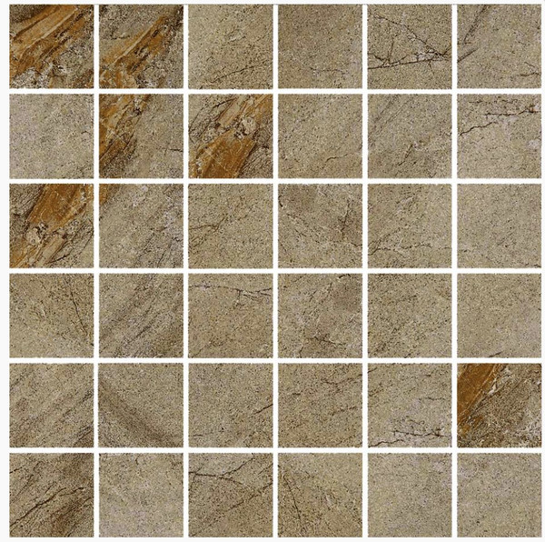 Essence Caramel 2"x2" Mosaics on 13"x13" Mesh