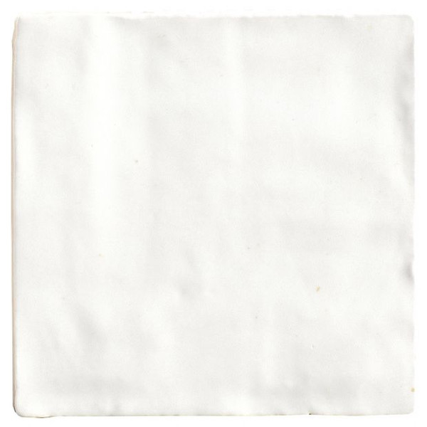 Trinity White Matte 4x4 Ceramic Tile